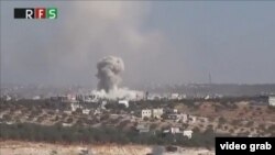 Pamje nga sulmet e mëparshme ajrore në krahinën siriane, Idlib