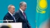 Бывший президент Нурсултан Назарбаев и действующий президент Касым-Жомарт Токаев