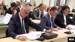 Илустрација - Никола Груевски во судница