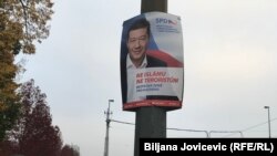 "Ne islamu, ne teroristima" na predizbornom plakatu, Prag