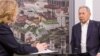 Qırğızıstanın keçmiş prezidenti Kurmanbek Bakiev AzadlıqRadiosunun Belerus xidmətində, Minsk, 2 mart 2017