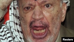 Ясир Арафат, фото 1998 года.