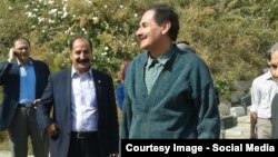 تصویری از علیرضا رجایی پس از خروج از زندان اوین