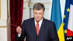 Presidenti i Ukrainës, Petro Poroshenko.