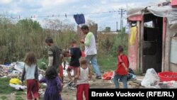 Srbija: Romsko naselje u Kragujevcu, avgust 2011.