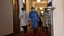 В здании парламента Грузии проводится дезинфекция