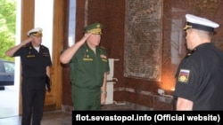 Генерал-полковник Олександр Дворніков відвідав Чорноморський флот Росії у Севастополі