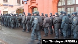 Полицейские подразделения, работавшие на акции 5 марта на Лубянке