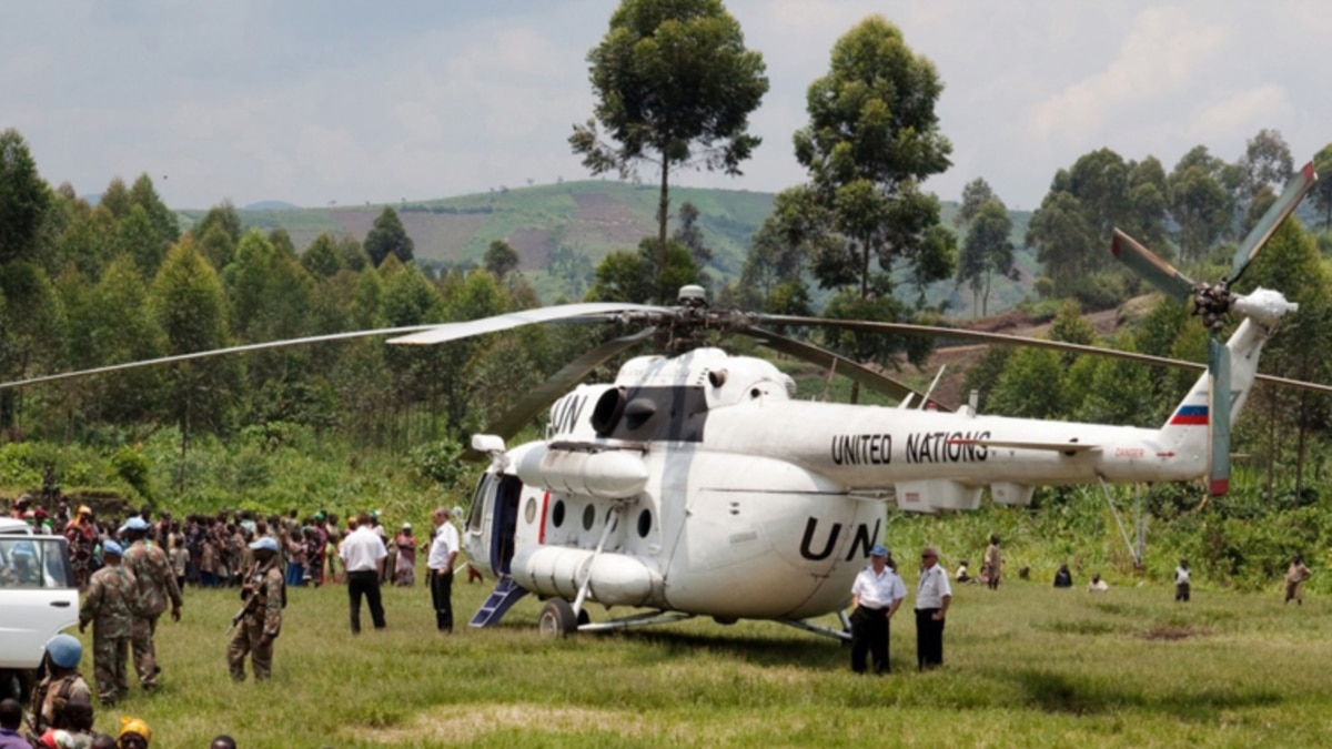 Six Pakistani Troops One Russian One Serb Killed In Helicopter Crash In Dr Congo 