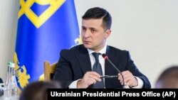 Ukrainian President Volodymyr Zelenskiy 
