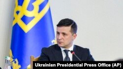 Presidenti i Ukrainës, Volodymyr Zelenskiy. Fotografi nga arkivi. 