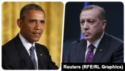 U.S. President Barack Obama (left) and Turkish President Recep Tayyip Erdogan met in Hangzhou, China.