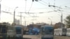 Троллейбустар соңғы аялдамада. Астана, 8 қазан 2008 ж.