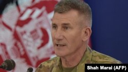 جنرال جان نیکلسن قوماندان پیشین نیروهای امریکایی و مأموریت حمایت قاطع ناتو در افغانستان
