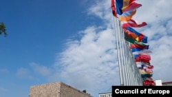Drapelele ţărilor membre ale Consiliului Europei