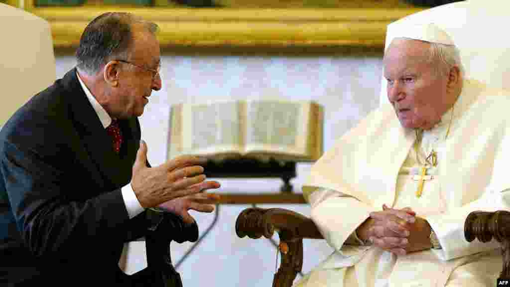 Audiență la Papa Ioan Paul al Doilea, Vatican - 2004