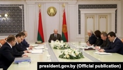 Олександр Лукашенко на засіданні Кабміну 24 грудня 2018 року, Мінськ