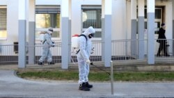 Dezinfekcija javnih površina, Kranj, 23. mart