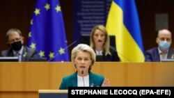 Shefja e Komisionit Evropian, Ursula von der Leyen.