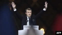 French President Emmanuel Macron is looking for a strong performance by his new party in the June 11 election.