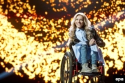 Russian singer Yulia Samoilova (file photo)