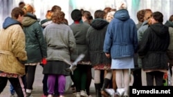 Жанчыны ў зьняволеньні, ілюстрацыйнае фота