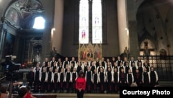 Виступ українського хору «Щедрик» у Флоренції, 20 липня 2018 року