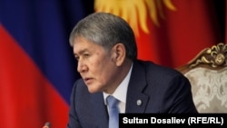 Президент Кыргызстана Алмазбек Атамбаев 