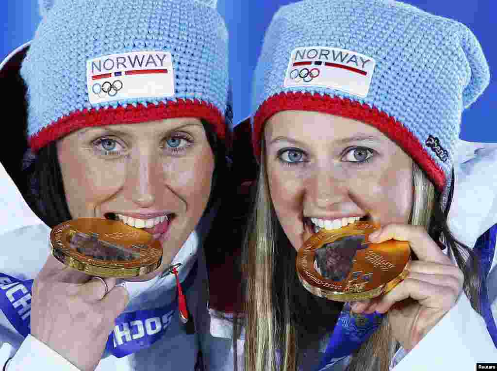 Спортсмены из Норвегии завоевали 13 золотых медалей, в всего 26 медалей, у них второе место в общекомандном зачете.