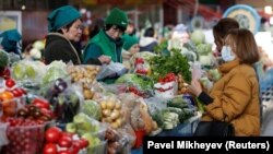 Алматыдағы Көк базар. 11 наурыз 2020 жыл.