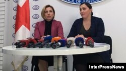 Нази Джанезашвили и Анна Долидзе