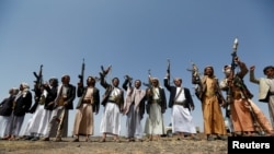 شماری از جنگجویان حوثی‌های یمن