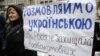 Ілюстраційне фото. Пікет Конституційного суду України, де проходило засідання щодо конституційності «мовного закону» Ківалова-Колесніченка. Київ, 17 листопада 2016 року