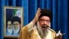 Iranian senior cleric Ahmad Khatami delivers his sermon during Friday Prayer ceremony in Tehran, January 5, 2018 