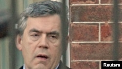 Former British Prime Minister Gordon Brown was "shocked" at the use of criminals to access his personal records, while "The Sun's" disclosure that it knew of his son's medical condition reduced him and his wife, Sarah, to tears, he said.