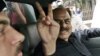Former Inter-Services Intelligence director Hamid Gul after his arrest in Islamabad in 2007