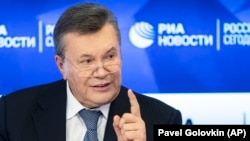 Former Ukrainian President Viktor Yanukovych 