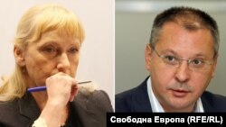 Елена Йончева и Сергей Станишев (колаж)