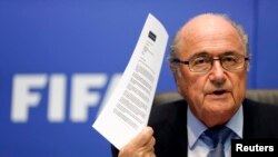 FIFA президенты Зепп Блаттер