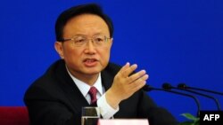 Министерот за надворешни работи на Кина Јанг Џиеши