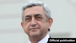Armenian President Serzh Sarkisian