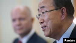 UN Secretary-General Ban Ki-moon has condemned the "appalling attack" on Shi'ite Muslims in Pakistan.