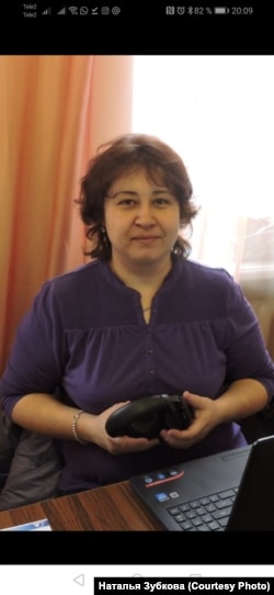 Журналист из Киселёвска Наталья Зубкова