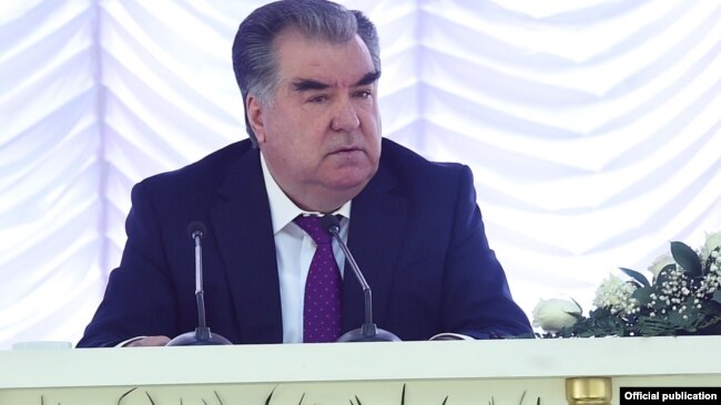 Эмомали Рахмон в Хороге