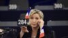 Кандидат в президенты Франции, лидер ультраправых Марин Ле Пен 
