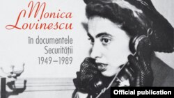 Romania--Cover of the book titled Monica Lovinescu in the Documents of the Securitate 1949-1989.