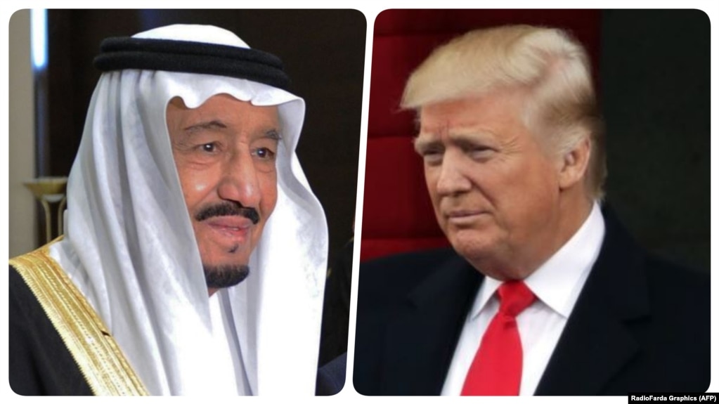 Салман ибн Абдул-Азиз аль-Сауд и Дональд Трамп