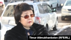 Парламенттің бұрынғы депутаты Зәуреш Баталова. Астана, 7 сәуір 2017 жыл.