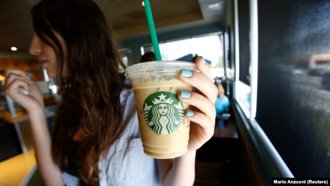 Starbucks will be shuttering all its stores across Russia. (file photo)