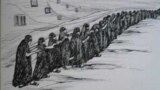 نقاشی منتشر شده در کتاب یادنگاره های زندان اثر سودابه اردوان زندانی سیاسی دهه ۶۰ 